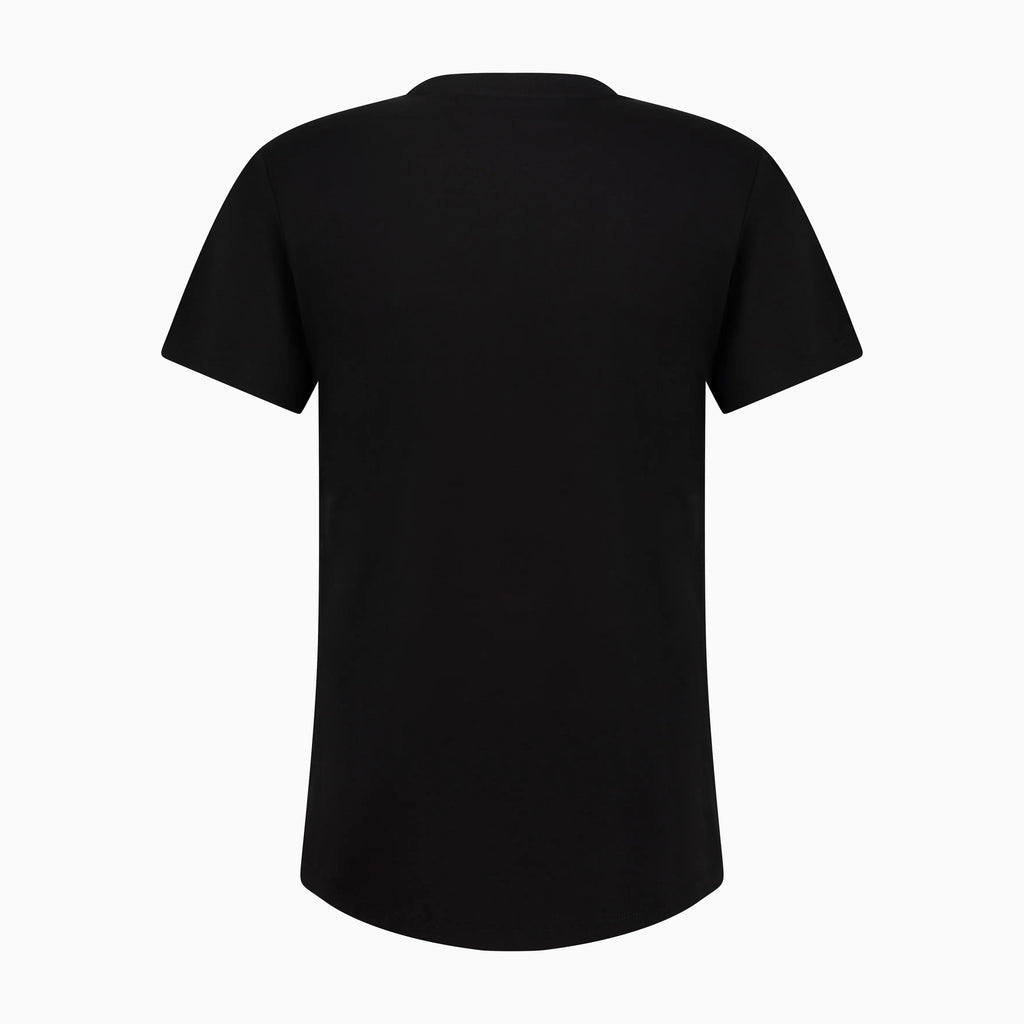 Black tee back part 