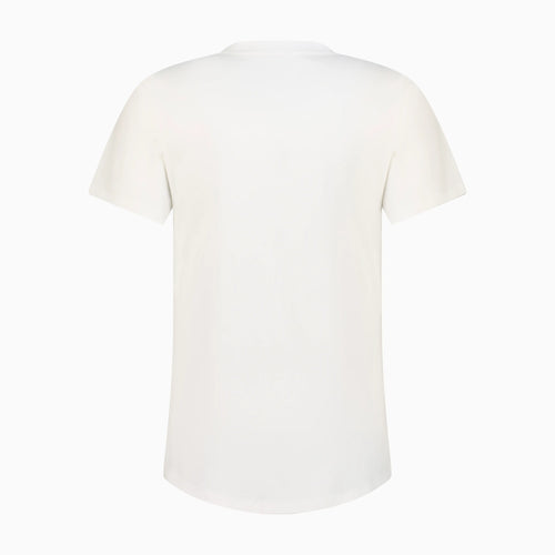 Back of white T-shirt 